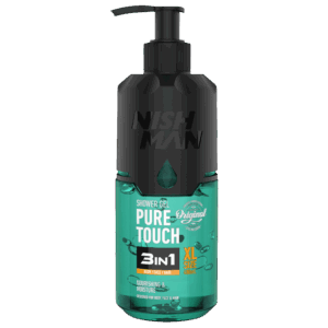NISHMAN 3in1 dušo gelis PURE TOUCH, 480 ml